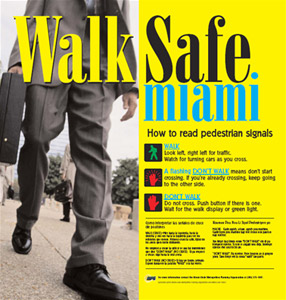 Walk Safe Miami Brochure