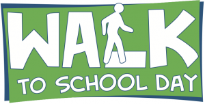 Walk to School Day logo.