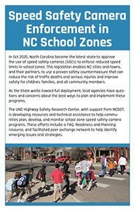 front of the speed safety camera enforcement 1-pager